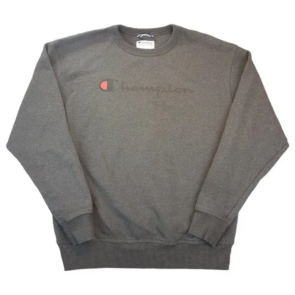 All grey online champion sweatshirt